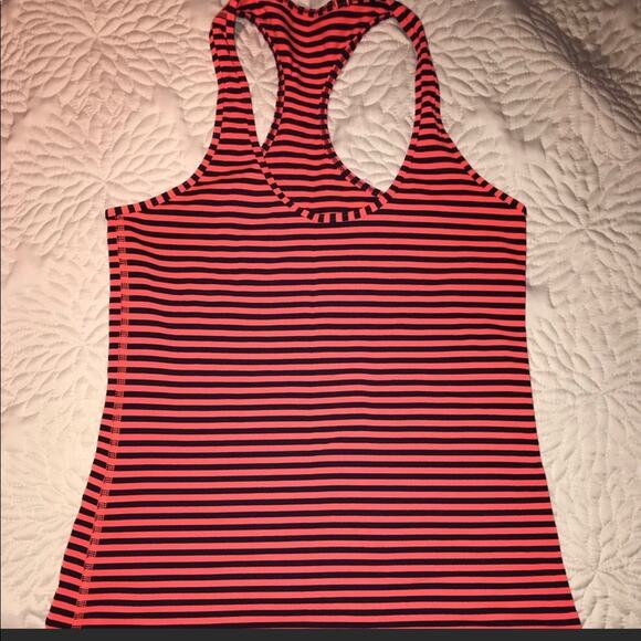 Lululemon Cool Racerback Tank Classic Stripe 6 - Picture 5 of 8